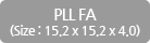 PLL FA(Size : 15.2 x 15.2 x 4.0)